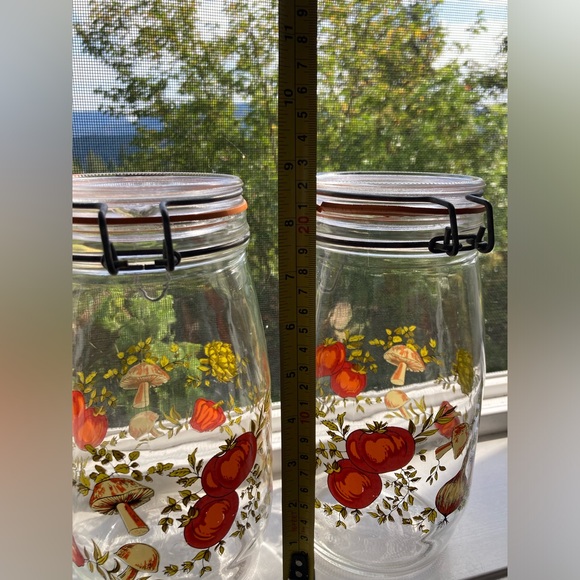 Vintage Niveau De Remplissage Arc Spice of Life Made in France Jars Set of 2 - Picture 10 of 10